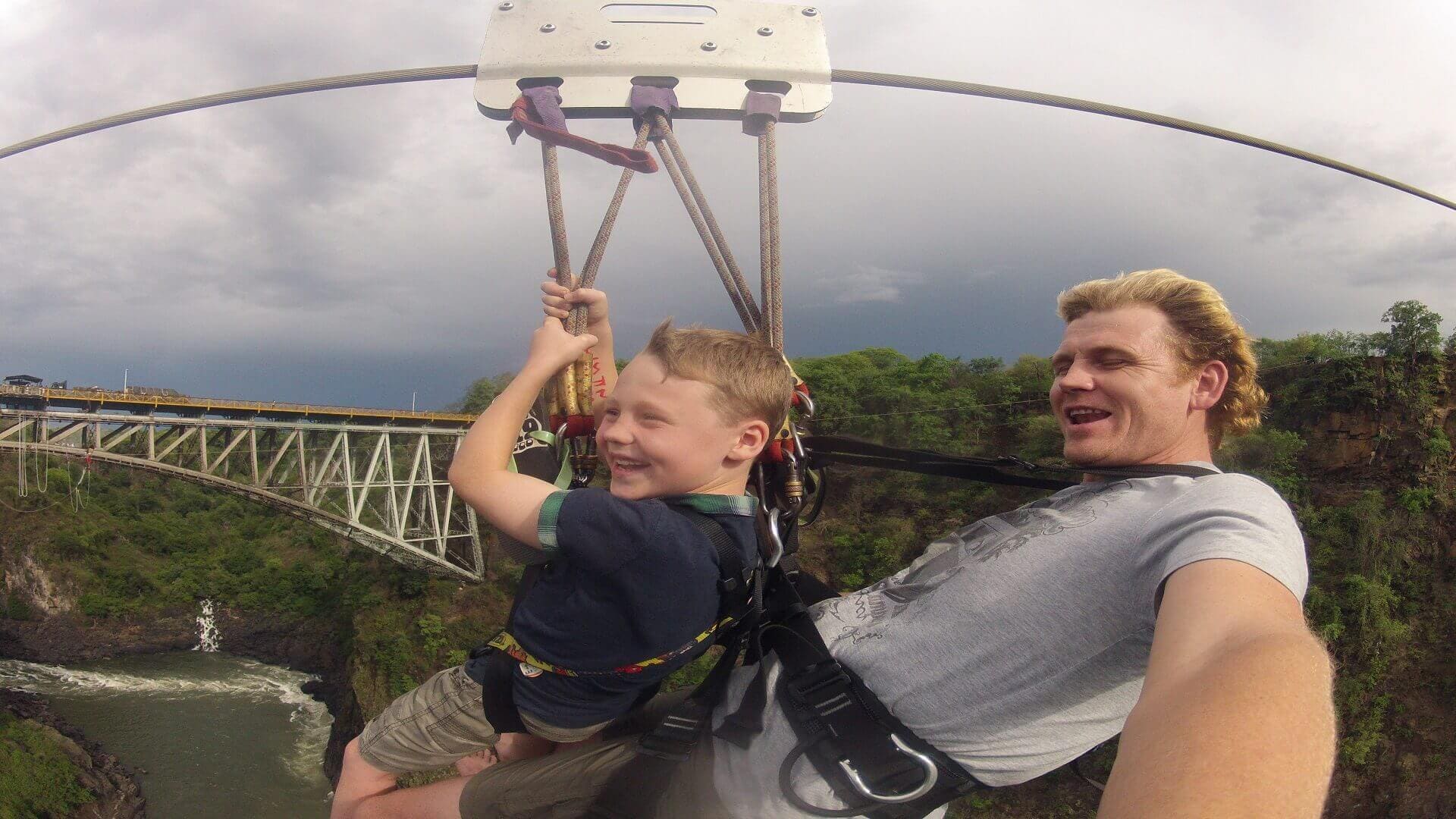 Victoria Falls Bridge Slide